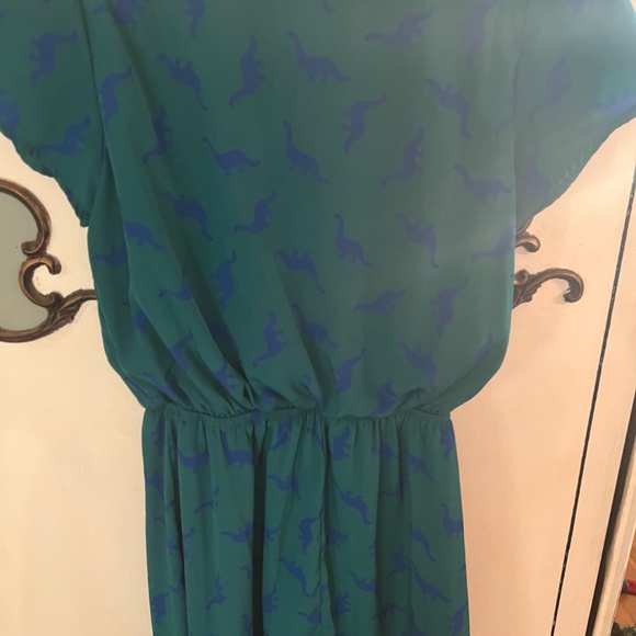 ModCloth dinosaur dress small - Picture 2 of 4